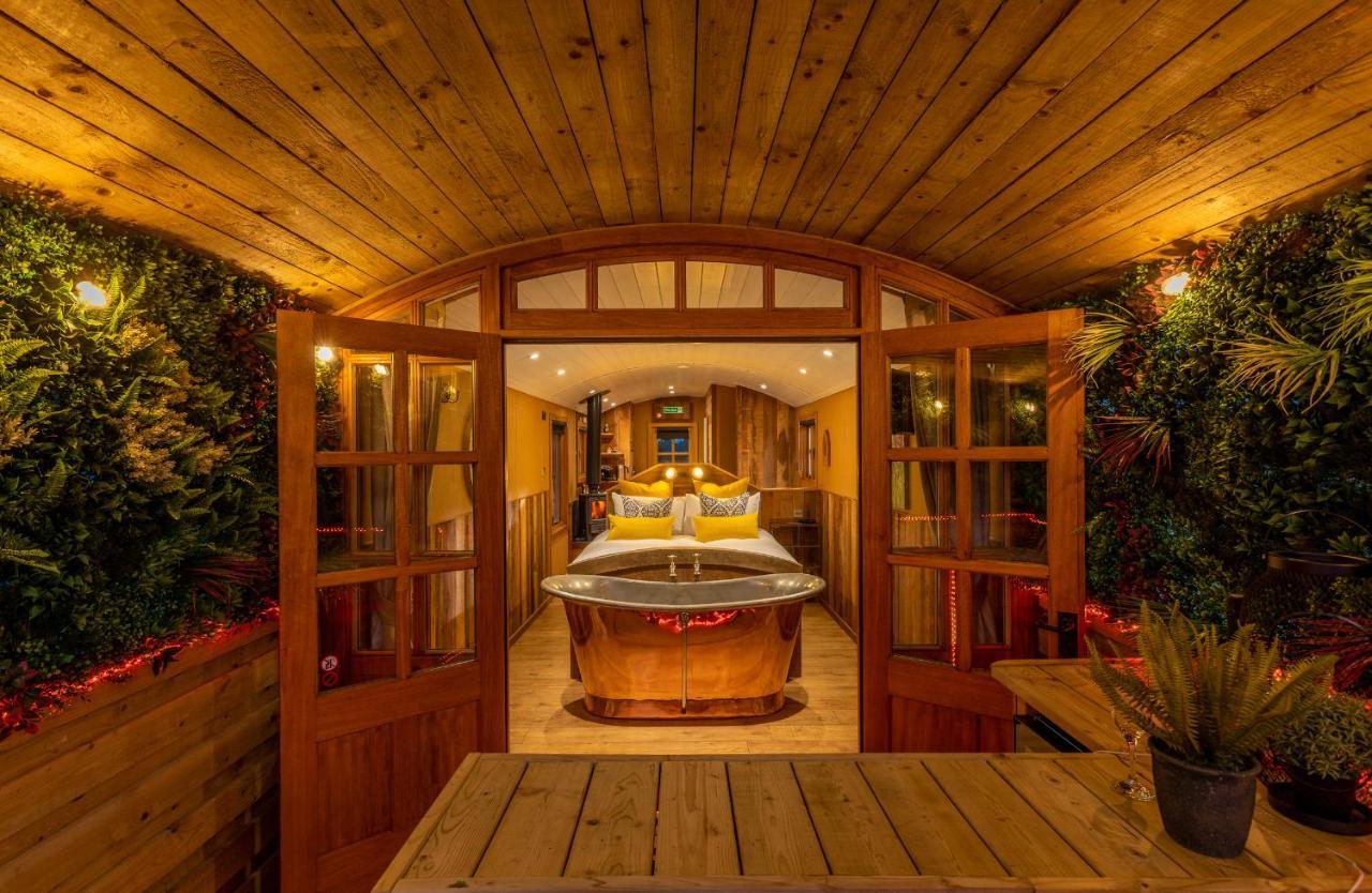 Ashwood Shepherd Hut -Ockeridge Rural Retreats Daire Worcester Dış mekan fotoğraf